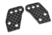 Plaques carbone de fusées arrières 3mm (2) SBX-825 CORALLY