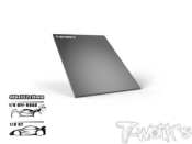 Planche de stand aluminium spéciale 1/8e TT (552x406x10mm) (995gr) T-WORK'S