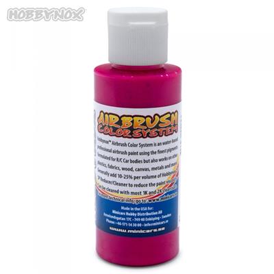 Peinture rose transparent 60ml HOBBYNOX