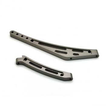 CNC F/R chassis stiffener HOBAO RACING