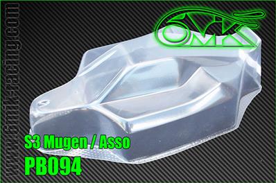 Carrosserie lexan pour Mugen / Asso / S3 JC non-peinte 6-MIK