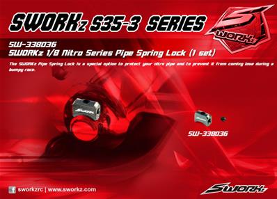 Pipe spring lock (1 set) SWORKZ