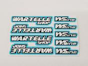 Stickers Wartelle Shop/ WSLine 71x45(différentes couleurs) WS-LINE