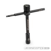 Clé multiple à Bougies 8mm, Hex 3mm, 5mm JCONCEPTS