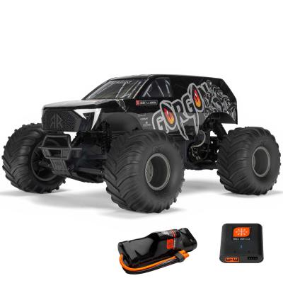 GORGON 4X2 MEGA 550 Brushed Monster Truck RTR avec batterie et chargeur, NOIR - ARRMA