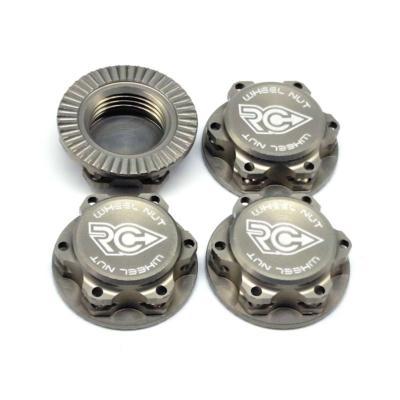 Ecrous de roues 17mm - Gris RC-PROJECT
