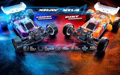 Piéces détachées et options 1/10e TT XB4 Dirt & Carpet 2025