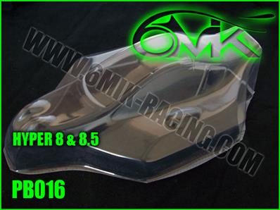 Carrosserie lexan pour Hobao Hyper 8/8.5 (non-peinte) 6-MIK