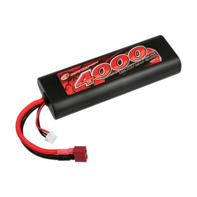 Accu Lipo 2S 4000 mAh 45C avec prise DEAN intégrée ROBITRONIC