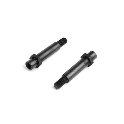 Steering Posts (steel, EB410, 2pcs) TEKNO-RC