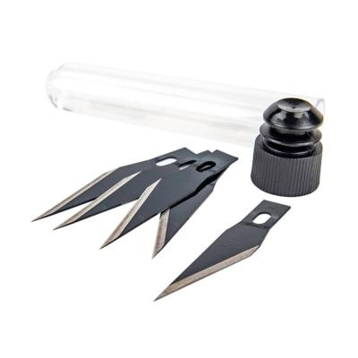 Lot de lames N°11 de scalpel longue-durée  (tube DE 5pcs) 1UP RACING