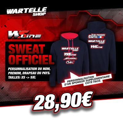 Sweat Wartelle-Shop 2021 noir 280gr L WS-LINE