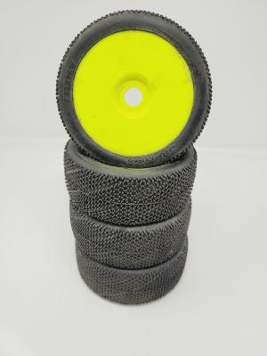 PNEUS TRIKY GOMME S35 MONTÉS SUR JANTES JAUNES (4) - 5% D'USURES GRP