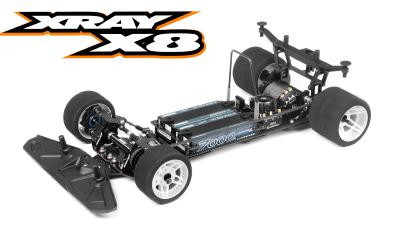X8 Piste 1/8 Pan Car Electrique 2025/2026 - XRAY