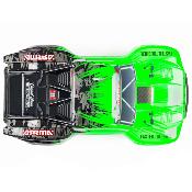 SENTON BOOST 4X2 MEGA 550 Brushed Short-Course RTR avec accus et chargeur, VERT ARRMA