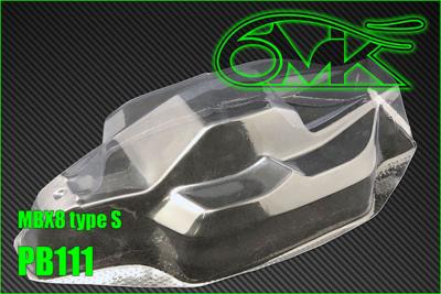 Carrosserie lexan non-peinte MBX8 Stock 6-MIK