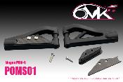 Renforts de triangles Supérieurs Carbone pour MBX8/R (paire) OPTIMA