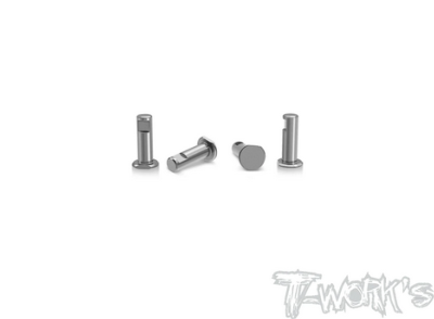 King pin de triangles avants titane pour Tekno E/NB48 2.1 (4) T-WORK'S