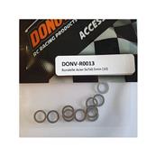 Rondelles acier 5x7x0.5mm (10) DONUTS RACING