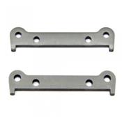 Aluminium hinge pin holders (2) MT HOBAO RACING