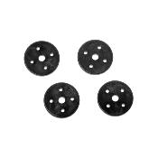 Pistons d'amortisseurs (4) HOBAO RACING