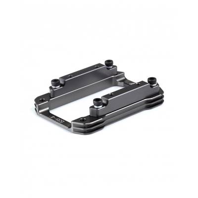 Support moteur Aluminium gris V2 - Inclinaison 0° SWORKZ