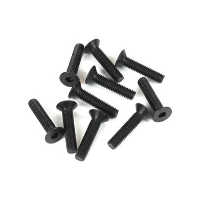 Vis têtes fraisées 3x14mm (10) TEKNO-RC