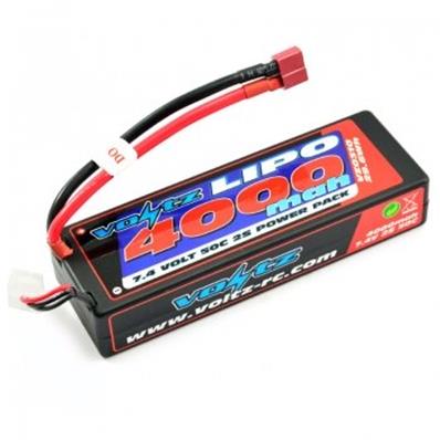 Accu Lipo 4000 50c 7.4v (prise Deans intégrée) VOLTZ