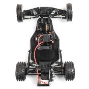 Mini JRX2 4x2 1/16e Buggy Brushed RTR Rouge LOSI