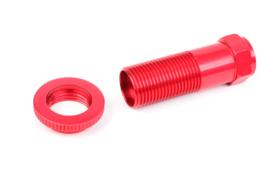 Tube et écrou de sauve-servo aluminium rouge SPARK XB6 CORALLY