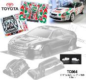 1/10 Carrosserie TOYOTA CELICA GT-4 Rally 190mm (non peinte) TEAM C