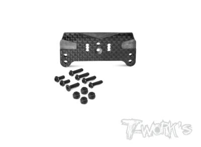 Plaque AVT pour montage carrosserie Truggy Low Profile Carbone pour AE RC8T 3.2 T-WORK'S