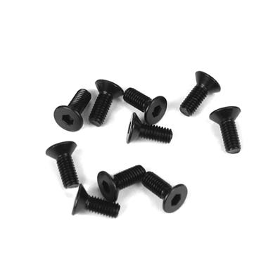 Vis têtes fraisées 3x8mm (10) TEKNO-RC