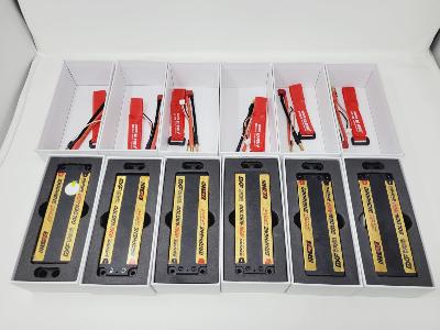 OCCASION-Lipo 2S HV 8400MaH 140c 2S2P (1) DXF-POWER