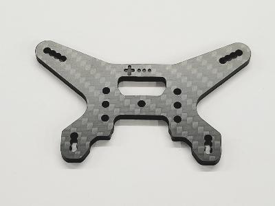 Tour d'amortisseur Arr. +3mm Carbone 4mm pour Asso B74.2 LR PROD