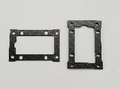 Rehausse cellule avant carbone 1 et 2 mm LR PROD