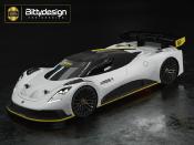 Carrosserie ARES-1 190mm (non-peinte) BITTYDESIGN