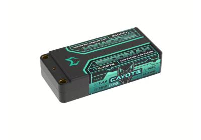 Lipo 5500 mAh 2S Shorty 7.6V 145C CAYOTE RACING