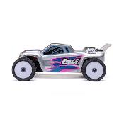 1/28 Micro-T 2S 2WD RTR Race Buggy (Battery & Charger Included), Silver LOSI