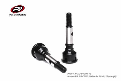Axes de roues arrières 4 x 34.5mm (2) PR RACING