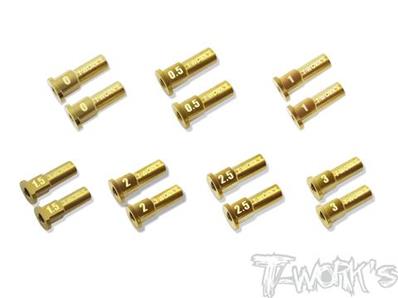 Inserts de chasse bronze pour MP9-MP10 (7 paires) T-WORK'S