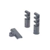 Wire Clamp Mouldings 3pcs - L1/EVO/R SCHUMACHER RACING