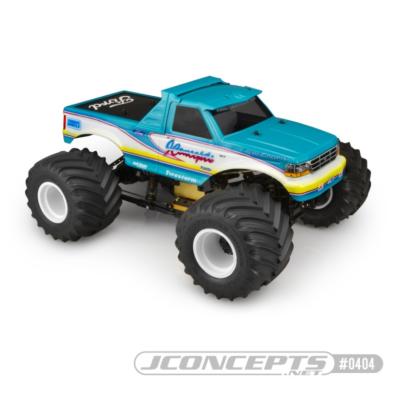 Carrosserie FORD F-250 13.0 WB 1993 monster truck avec visiere et renfort de benne (non peinte) JCONCEPTS
