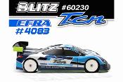 Carrosserie TCN 1/10 190mm Touring Car - 0.7mm non peinte BLITZ