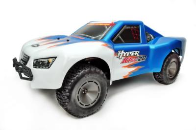 Hyper 10 SC 2.0 Brushless 1/10 60A 2s BLEU/BLANC RTR HOBAO RACING
