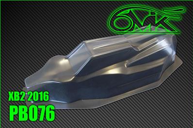 Carrosserie lexan pour Xray XB2 2016 (non-peinte) 6-MIK