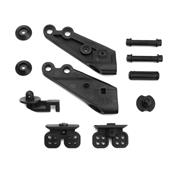 Kit support d'aileron & plots de carrosserie low-profile (EB48/NB48/EB48SL) TEKNO-RC