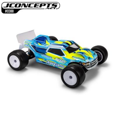NEW - Carrosserie non-peinte Finnisher T7 / TLR 22X-T / T6.4 avec aileron arrière J-CONCEPTS
