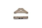 Platine de sauve servo + cale alu pour Hyper 10TT2.0/10SC2.0 HOBAO RACING