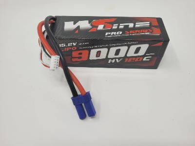 OCCASION - Lipo 4S 15.2V 9000 mAh 120C prise EC5 WS LINE